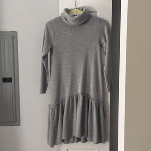 Anthropologie gray sweater dress - XS